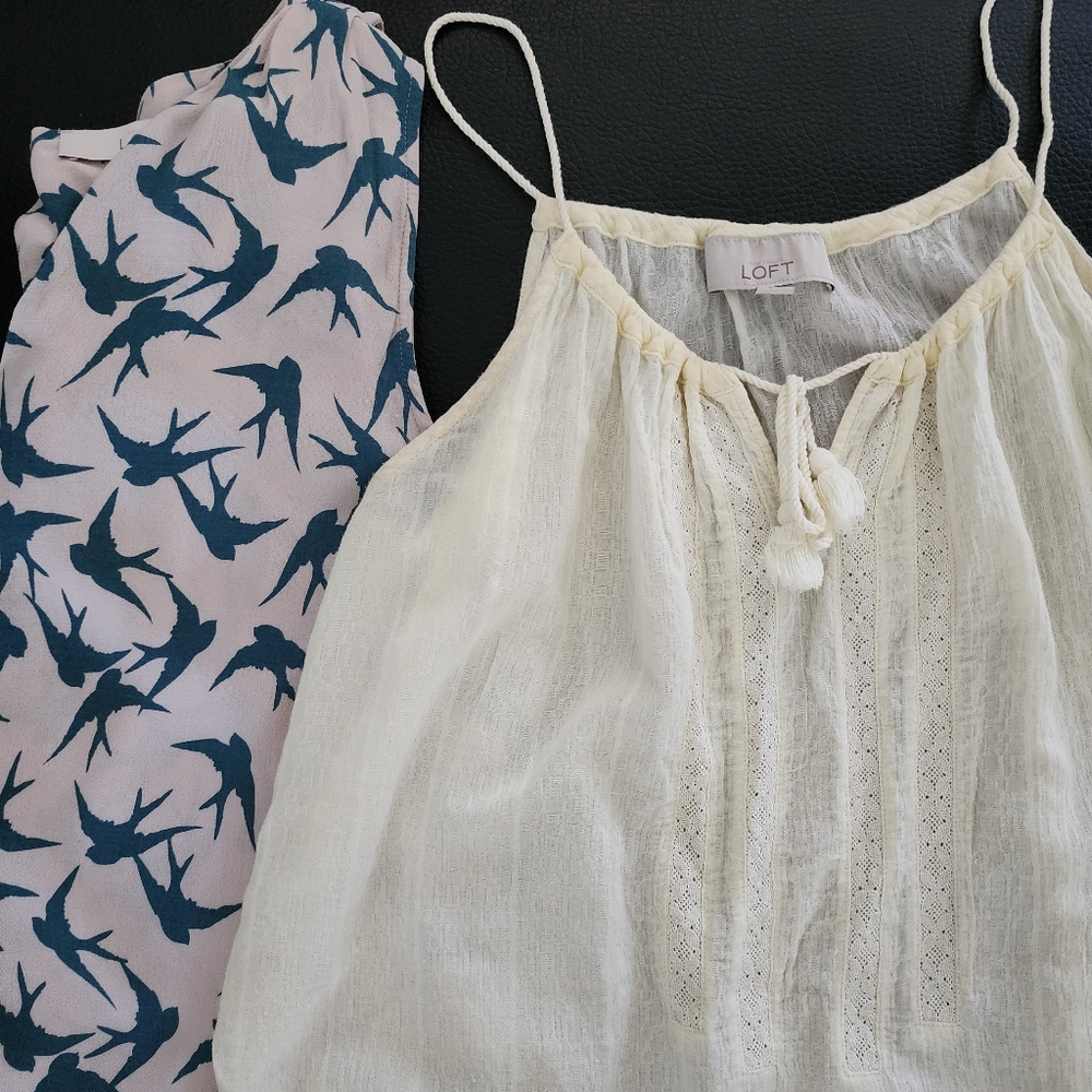 2 LOFT  Sleeveless Topa Size Small